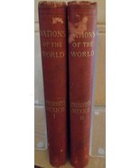 Mexico by William H Prescott 2-Vol. Set 1898 Nations of the World HC Ill... - £23.21 GBP