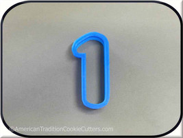 3&quot; Number One 3D Printed Cookie Cutter - $4.00