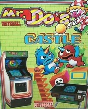 Mr Do&#39;s Castle Arcade FLYER Original Video Game Universal Japan Retro Ga... - $42.75