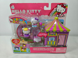 Sanrio 2012 Hello Kitty World CARNIVAL GAME 5 Piece Playset FACTORY SEALED - £23.49 GBP