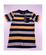 Tailor Vintage Polo Shirt Kids Boys Size 12 Blue Yellow Short Sleeve Rug... - €11,28 EUR