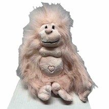 Glamorous Gorilla Webkinz Stuffed Animal Plush Pink No Code 11” Heart Valentine - £12.12 GBP