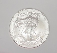 2010 U.S American Eagle Walking Liberty Uncirculated 1 Oz. Silver Dollar... - $992.14 MXN