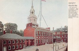 Philadelphia Pa~Independence HALL-INDEPENDENCE Series~Lot Of 10 Postcards - £14.54 GBP