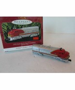 HALLMARK KEEPSAKE ORNAMENT 1950 SANTA FE F3 DIESEL LOCOMOTIVE 1997 #2  H4 - $128.27 MXN