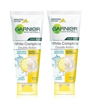 Garnier White Complete Double Action Face Wash (50g) (Pack of 2) FREE SHIPPING - $19.74