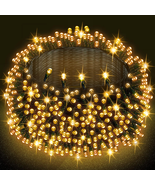 Warm White Outdoor Christmas String Lights 82Ft 1000 LED Waterproof with... - $1,141.22 MXN