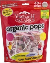 NEW YumEarth Organics Organic Pops 100 percent Daily Vitamin C 8.5 oz 245 g - £13.09 GBP