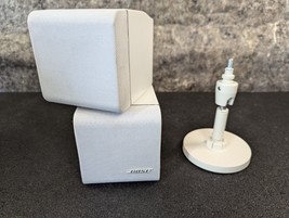 Bose Lifestyle Jewel Mini Double Cube Speaker Acoustimass White + Mount - $42.99