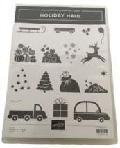 Stampin Up Photopolymer Stamp Set Holiday Haul Christmas Gift Tag Card Making - £23.97 GBP