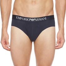 Emporio Armani Men’s Stretch Cotton Briefs Underwear  110814 Dark Blue S... - $19.99