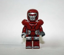 Single Sale Crimson Dynamo Russian Iron-man Marvel Minifigure Block Toys - £4.59 GBP