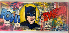 “Batman ’66” by Dr. Smash Lowbrow Pop Surrealism Original Street Art Painting - £893.67 GBP