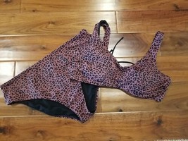 SWIMSUITS FOR ALL A. Graham Womens Leopard Print 2 Pieces~Bottom Sz 22 T... - £23.33 GBP