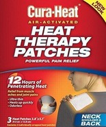 Cura-Heat Heat Therapy Patches Powerful Pain Relief Air-Activated 3 ct P... - $16.39 CAD