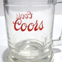 Vintage Coors Beer Mug 12 oz Double Logo Man Cave  - $9.49