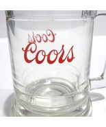 Vintage Coors Beer Mug 12 oz Double Logo Man Cave  - £7.54 GBP