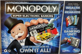 2020 Monopoly Super Electronic Banking Board Game Complete - £11.95 GBP