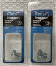 CENTURY DRILL &amp; TOOL  Thread Adapter #76801 Pack of 2 - £14.68 GBP