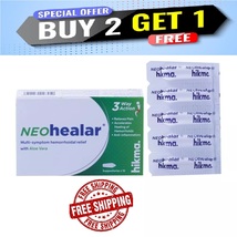 Buy 2 Get 1 Free | Neo Healar Hemorrhoids Cure Treatment &amp; Rest Suppositories - £34.30 GBP