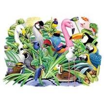 Tropical Bird Exotic HEAT PRESS TRANSFER for T Shirt Sweatshirt Tote Fab... - £4.69 GBP