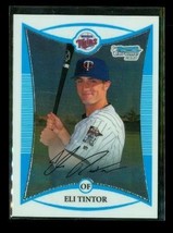 2008 Topps 1ST Bowman Chrome Baseball Card BCP41 Eli Tintor Minnesota Twins - £3.82 GBP