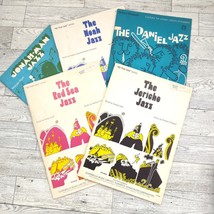 Religious JAZZ Sheet Music Song Books - Vtg 60s 70s - Jericho Daniel Noah - $14.84