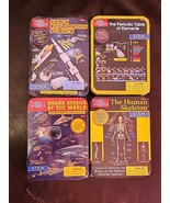 Lot Of 4 STEM Magnet Set Skeleton Sharks Space Elements NEW Education T.... - $33.63 CAD