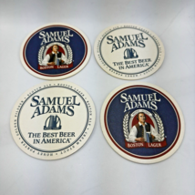 Samuel Adams Boston Lager Ale Stout Coaster Set of 4 Barware Pub 4 in Ca... - $9.50