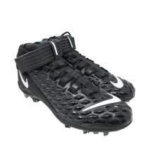 Nike Force Savage Pro 2 Football Cleats Men’s Size 12 Black AH4000-002 New - £82.10 GBP