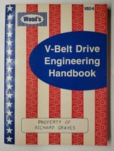 V-Belt Drive Engineering Handbook T.B. Wood&#39;s Sons Co. 1976 - £19.71 GBP