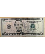 US$1 Fancy Serial Number 2017A Low Number Star Note 00062830* - $29.95