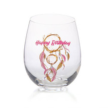 Tallulah Dream Stemless Glass - Happy Birthday - £26.27 GBP