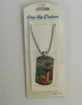 Bandera Puerto Rico Dog Tag coqui Conga - £7.50 GBP