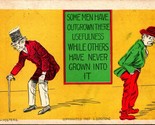 Comic Some Men Have Outgrown Their Usefulness A.H. Signed 1907 DB Postcard - $3.91