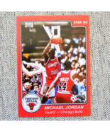 MICHAEL JORDAN 1984-85 STAR ROOKIE RC BASKETBALL CARD #101 CHICAGO BULLS... - $10.00