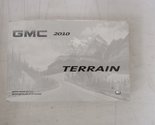 2010 GMC Terrain Owners Manual [Paperback] GMC - $51.54