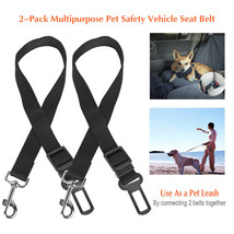 Adjustable Pet Dog Car Seat Belt Safety Clip for Car Auto Travel Vehicle Safe - £15.17 GBP