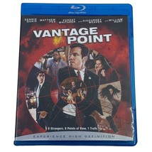 Vantage Point Blu-ray 2008 Dennis Quaid Sigourney Weaver Crime Thriller Action - £7.84 GBP