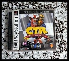 CTR &quot;Crash Team Racing&quot; PlayStation 1 - Complete Collector&#39;s Edition Whi... - $69.95