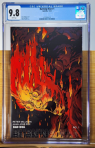 New Case CGC 9.8 Slab BURNING MAN #1 Bad Idea NO SCRATCHES - £34.17 GBP