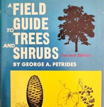 Peterson Field Guide To Trees And Shrubs 1972 Vintage HC With Dust Jacket BKBX10 - £31.44 GBP