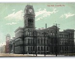 City Hall Building Louisville Kentucky KY UNP DB Postcard Y8 - $3.91