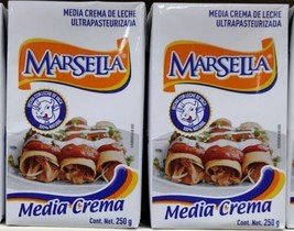 4X San Marcos Media Crema Dessert CREAM- 4 Cajas De 250g c/u - Envio Gratis - $20.99