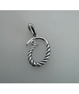 David Yurman .925 Sterling Silver Charm Initial &quot;0&quot; Pendant With Diamond - $173.25