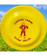 Vtg 80&#39;s Carvel Ice Cream Captain Carvel Flying Saucer Frisbee Advertisi... - $283.11 MXN