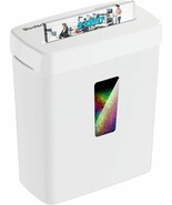 Paper Shredder, P-5 Security Level, 5-Sheet Micro Cut With 3.43-Gallon, Etl - €65,48 EUR