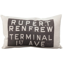 Rupert Bus Scroll Throw Pillow, with Polyfill Insert - £56.39 GBP