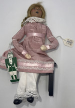 Byers Choice Nutcracker Series Louise On Bench 1st Edition (1995)  - $59.40