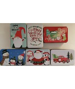 Christmas Holiday Cookie Tins Gnome Truck Santa S21, Select: Size/Theme - £2.33 GBP+